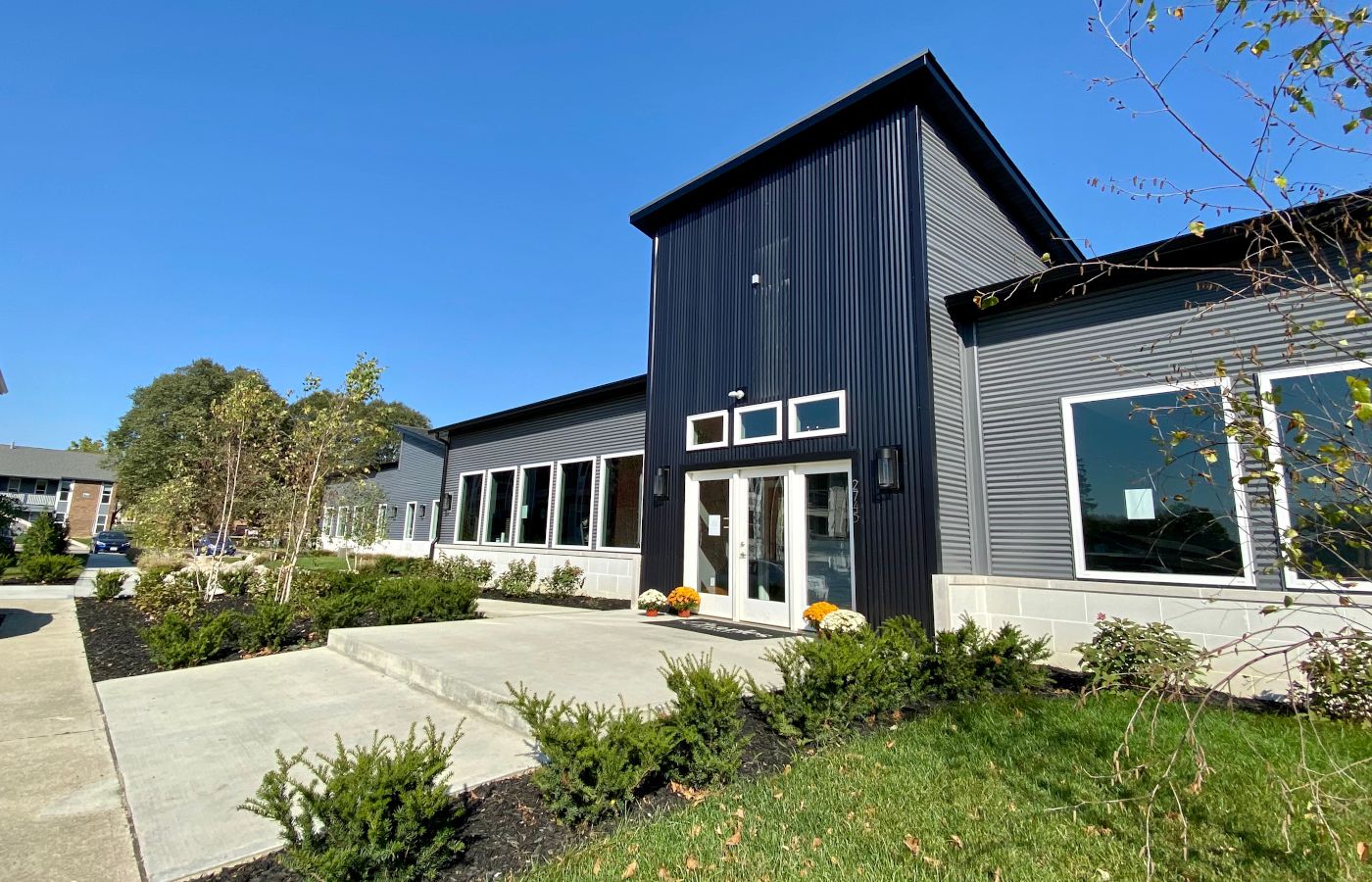 The Charles Clubhouse Exterior